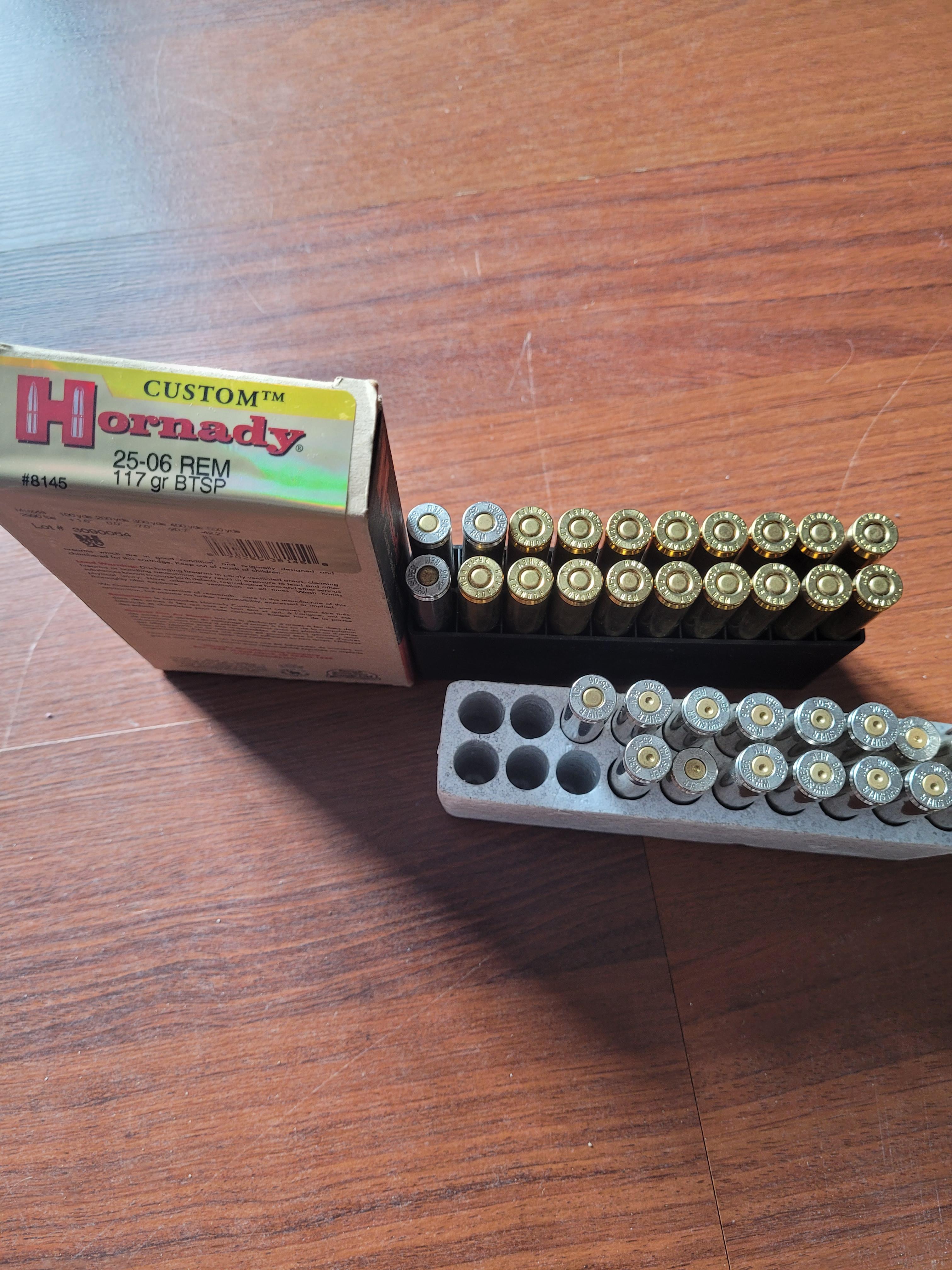 Photo of  25-06 ammo 