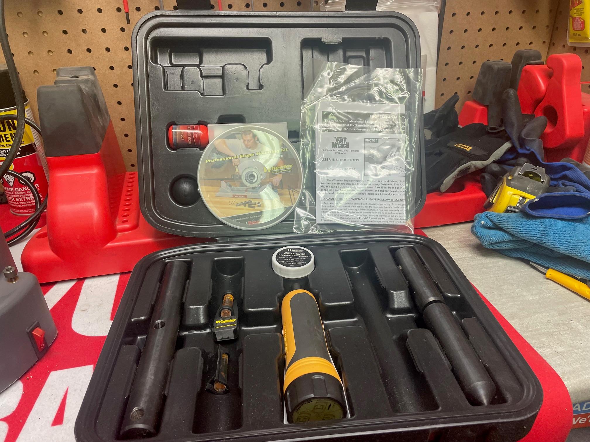 Photo of Wheeler Scope Mounting  Tool Kit