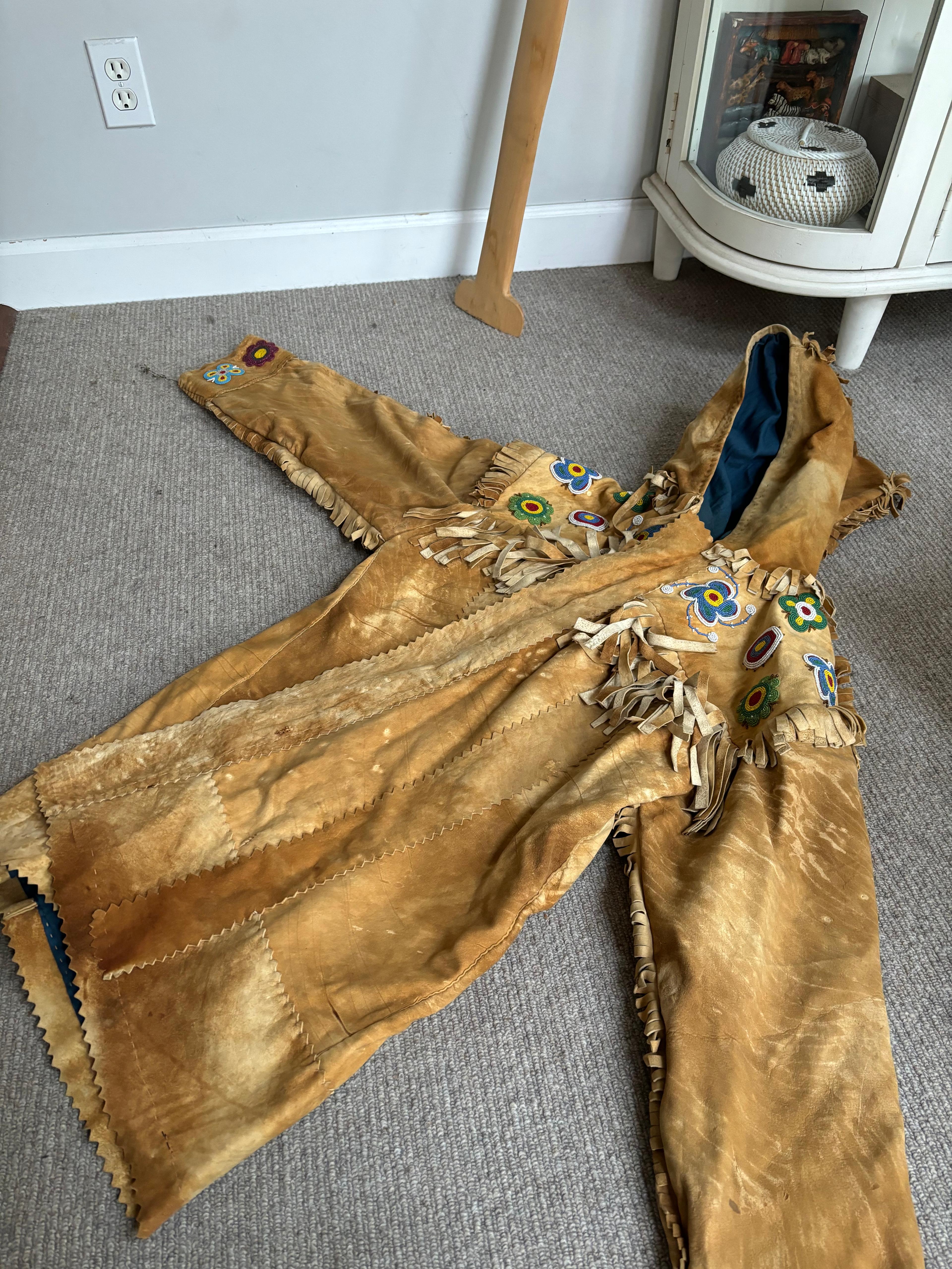 Photo of Cree moose hide jacket 