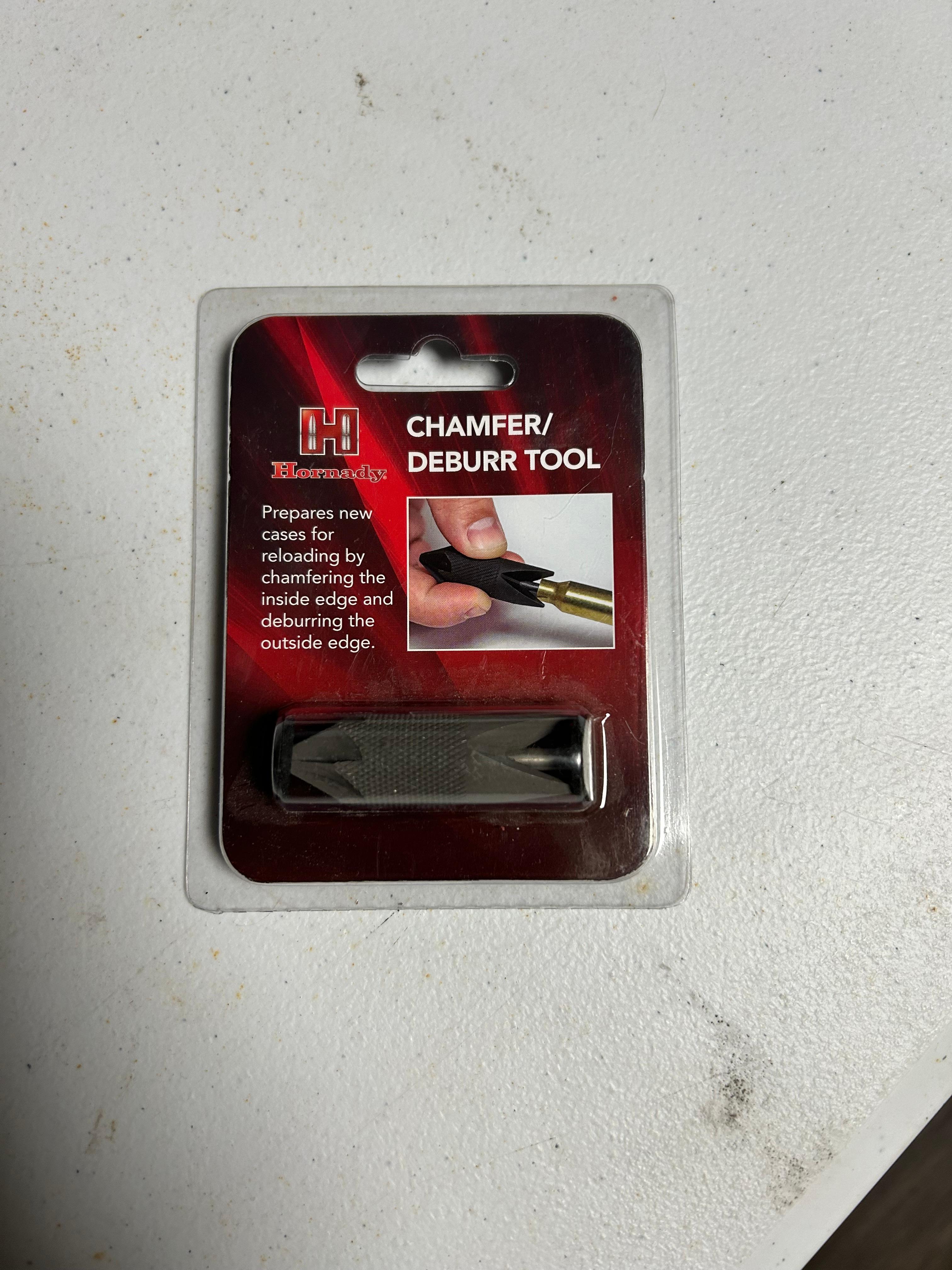 Photo of Hornady chamfer/deburr tool,powder funnel