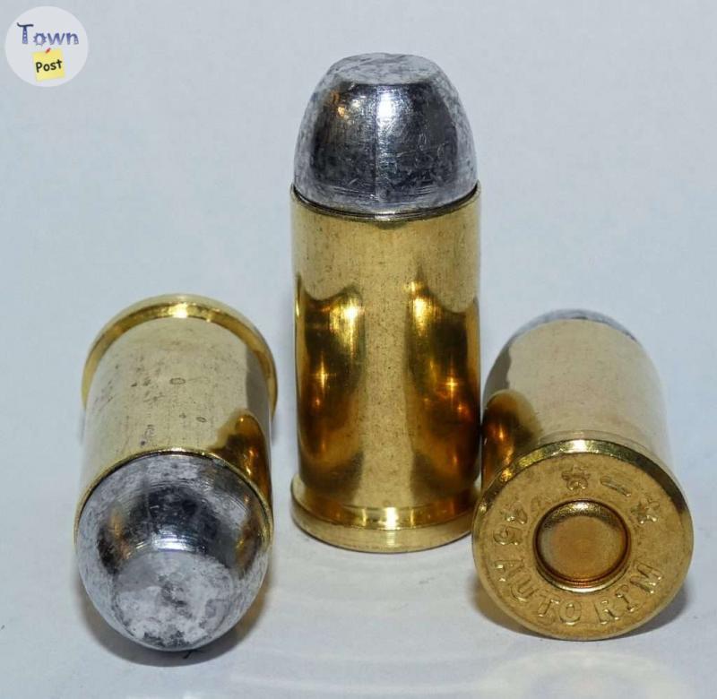 Photo of P.C.I. AMMO 45 AUTO-RIM 200gr RNFP BLACK POWDER