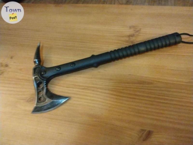 Photo of Throwing Tactical Tomahawk Axe Spike Survival Hatchet $100 New