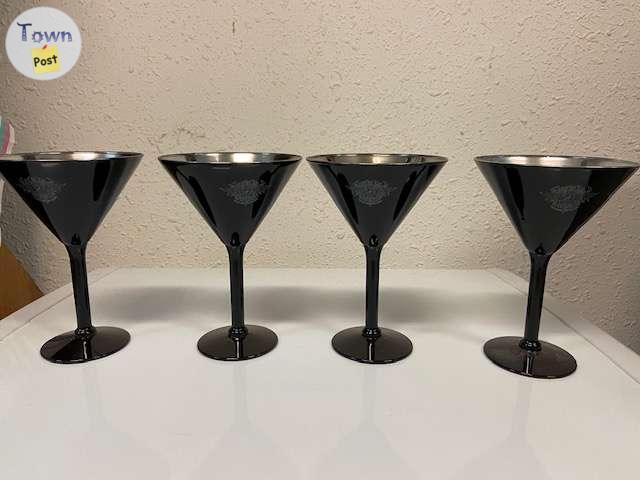 Photo of Harley Davidson Martini Glasses Set of 4