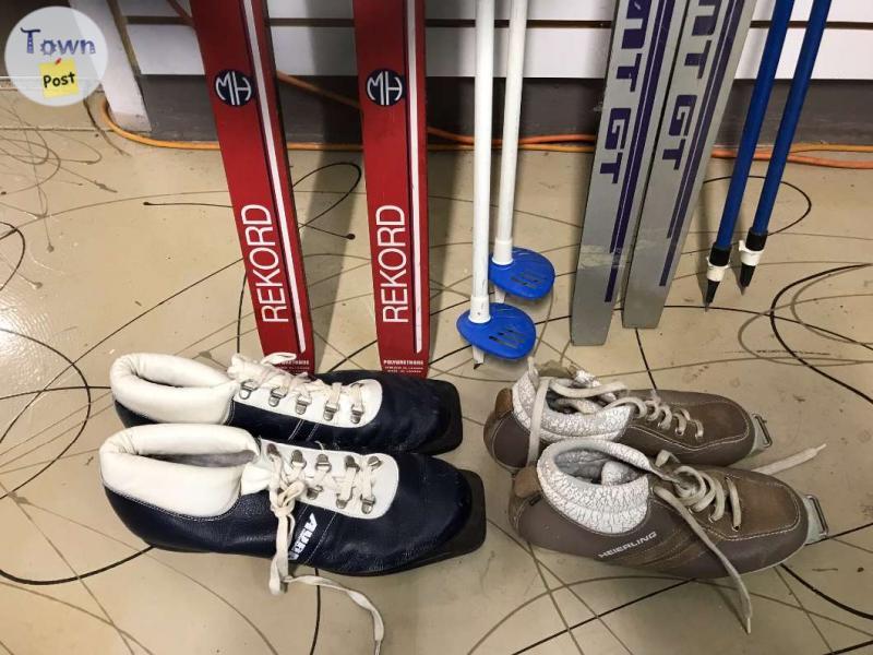 Photo of Cross Country Skis+Boots+Poles, (older used)