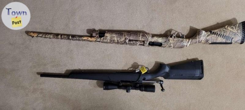 Photo of Savage 350 Legend Axis II and Benelli SuperNova Delta Waterfowl package deal.