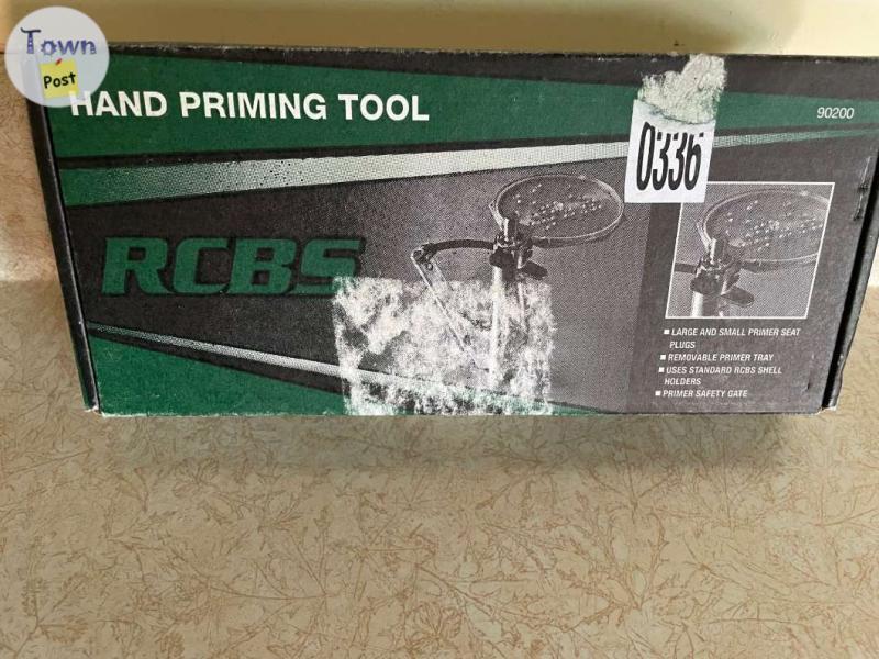 Photo of SOLD PENDING PICKUP RCBS HAND PRIMING TOOL WITH (1) SHELL HOLDER