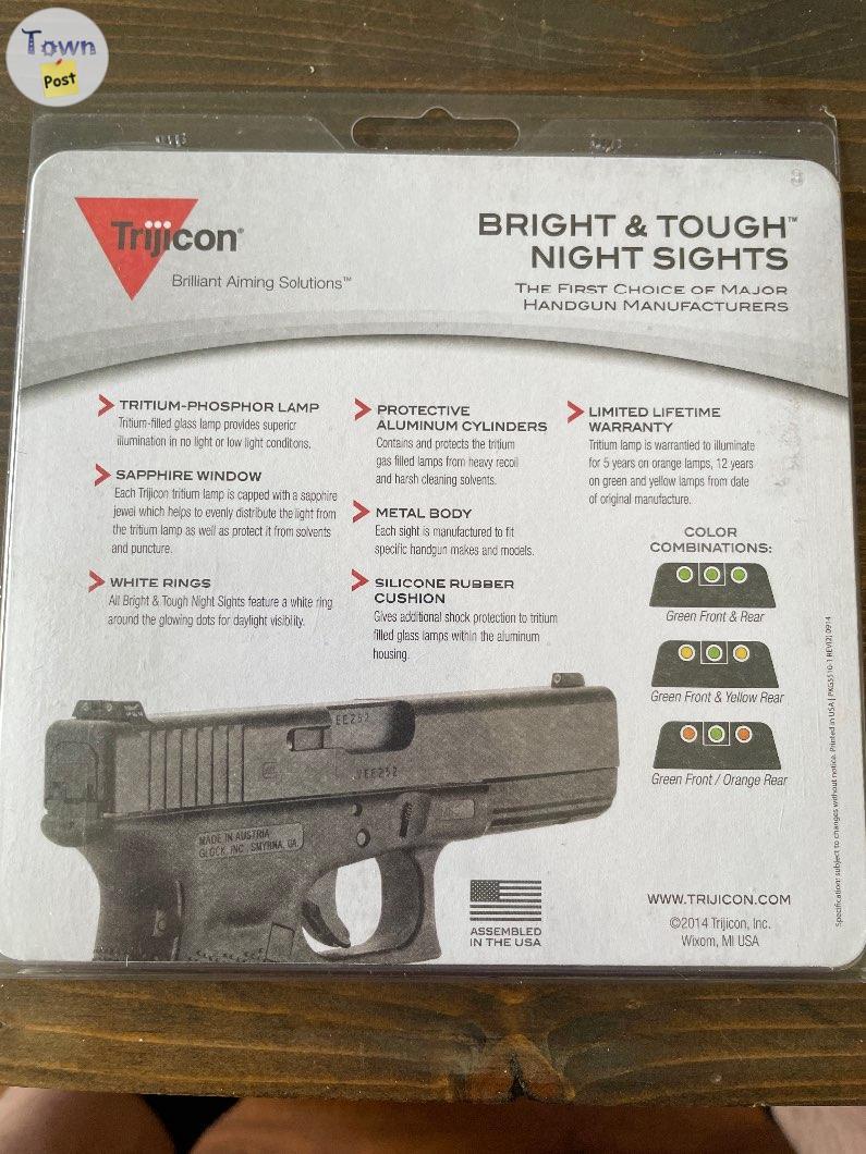 Photo of Trijicon Night Sights- H&K 45C P30 VP9 600282