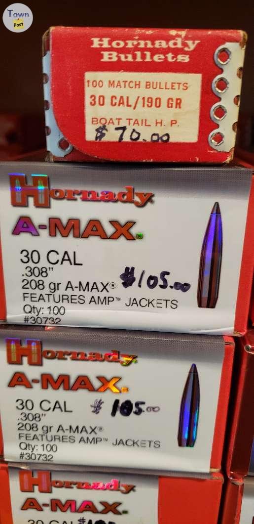 Photo of Hornady 308 cal 208gr A-MAX