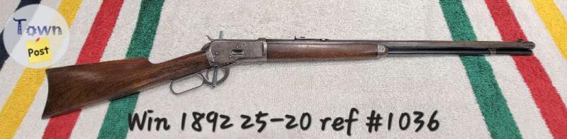 Photo of Pending Sale - Winchester Model 1892 Sporting Rifle, Octagon Barrel in 25-20 Ref#1036