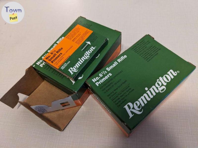 Photo of Remington 6 1/2 small rifle primers (1910 primers total), BC Kootenays