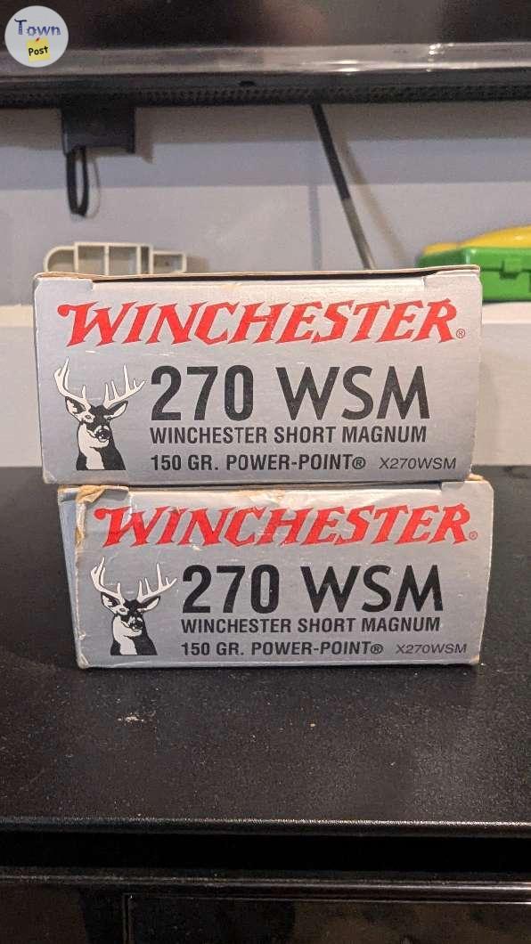 Photo of 270 WSM - Winchester Power Point 150gr Ammunition