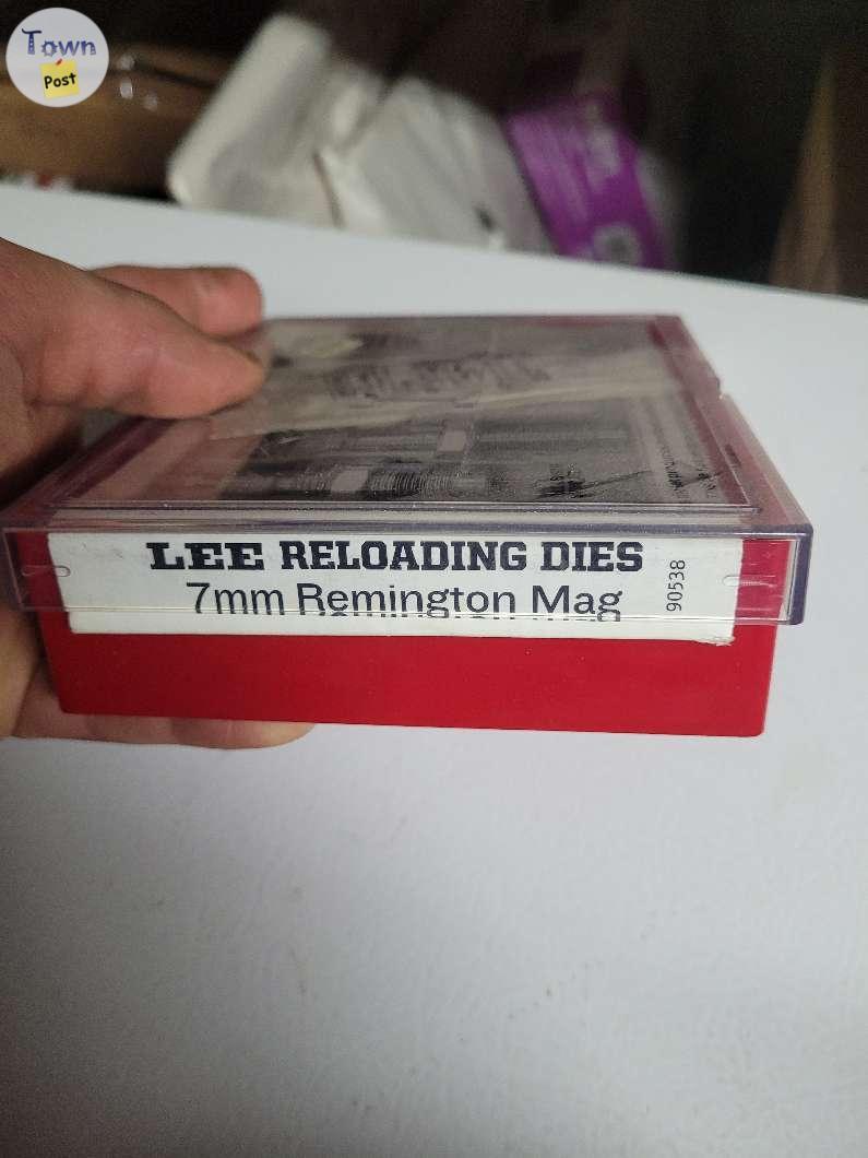 Photo of Lee reloading dies 7mm rem mag set