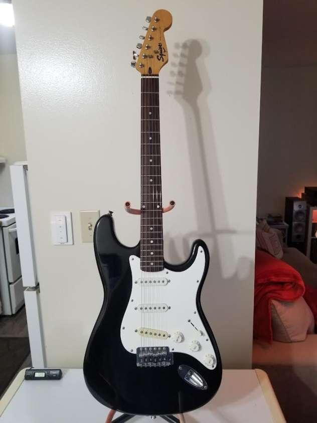 Photo of 1995 Fender Squier Strat Electric Guitar - Made in Korea